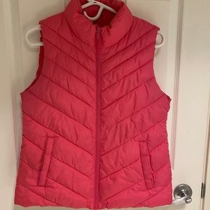 Bright Pink Gap Vest - size small